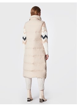 Peserico Easy Bezrękawnik M03313 03604 Beżowy Regular Fit ze sklepu MODIVO w kategorii Kamizelki damskie - zdjęcie 181185912