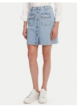 JOOP! Jeans Spódnica jeansowa Rosa 30046659 Niebieski Regular Fit ze sklepu MODIVO w kategorii Spódnice - zdjęcie 181186221
