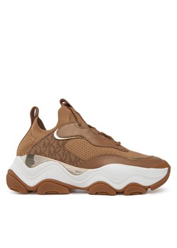 Michael Kors Sneakersy Atlas Knit 43R5ATFS2L Brązowy ze sklepu MODIVO w kategorii Buty sportowe damskie - zdjęcie 181186253