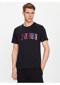 Champion T-Shirt 218512 Czarny Regular Fit ze sklepu MODIVO w kategorii T-shirty męskie - zdjęcie 181186262