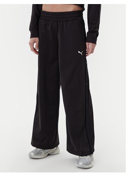 Puma Spodnie dresowe Ess 629804 Czarny Wide Leg ze sklepu MODIVO w kategorii Spodnie damskie - zdjęcie 181186451