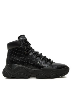 MICHAEL Michael Kors Sneakersy Atlas Crocodile Embossed 42F4ATFB6L Czarny ze sklepu MODIVO w kategorii Buty sportowe męskie - zdjęcie 181186460