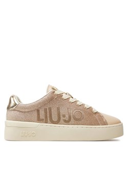 Liu Jo Sneakersy Silvia 99 BA4035 TX069 Złoty ze sklepu MODIVO w kategorii Trampki damskie - zdjęcie 181186470