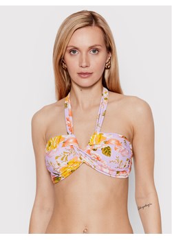 Seafolly Góra od bikini Paradise Garden 33816-960 Fioletowy ze sklepu MODIVO w kategorii Stroje kąpielowe - zdjęcie 181186511