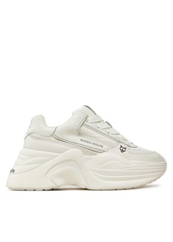 Naked Wolfe Sneakersy Temple Biały ze sklepu MODIVO w kategorii Buty sportowe damskie - zdjęcie 181186512