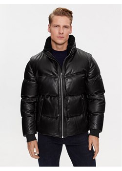Boss Kurtka skórzana Mufaro 50504925 Czarny Regular Fit ze sklepu MODIVO w kategorii Kurtki męskie - zdjęcie 181186563
