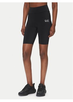 EA7 Emporio Armani Kolarki 7W000511 AF12625 UC001 Czarny Slim Fit ze sklepu MODIVO w kategorii Szorty - zdjęcie 181186731