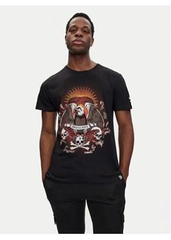 Brave Soul T-Shirt MTS-149DYLAN Czarny Regular Fit ze sklepu MODIVO w kategorii T-shirty męskie - zdjęcie 181186762