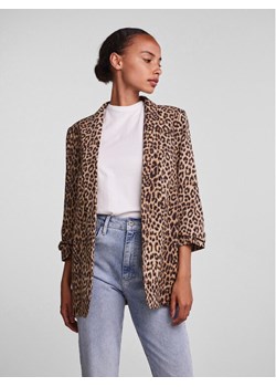 Pieces Marynarka 17126850 Brązowy Regular Fit ze sklepu MODIVO w kategorii Marynarki damskie - zdjęcie 181186840