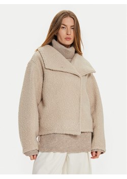 Gina Tricot Kurtka przejściowa 22613 Beżowy Oversize ze sklepu MODIVO w kategorii Kurtki damskie - zdjęcie 181186874