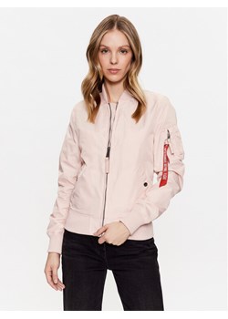 Alpha Industries Kurtka bomber MA-1 141041 Różowy Regular Fit ze sklepu MODIVO w kategorii Kurtki damskie - zdjęcie 181186984
