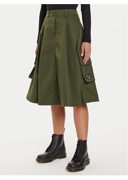 Alpha Industries Spódnica trapezowa 148069 Zielony Regular Fit ze sklepu MODIVO w kategorii Spódnice - zdjęcie 181187003