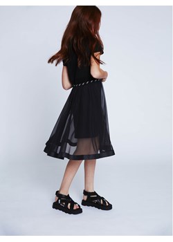 DKNY Spódnica D33606 S Czarny Regular Fit ze sklepu MODIVO w kategorii Spódnice dziewczęce - zdjęcie 181187083