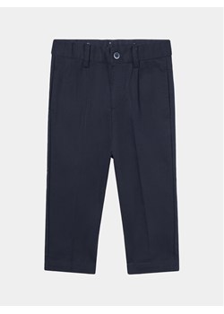 Mayoral Spodnie materiałowe 1547 Granatowy Slim Fit ze sklepu MODIVO w kategorii Spodnie i półśpiochy - zdjęcie 181187094