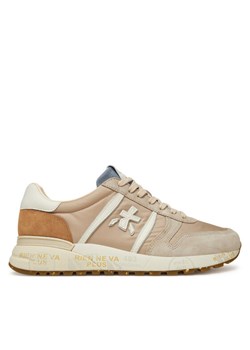 Premiata Sneakersy LANDER VAR 7200 Beżowy ze sklepu MODIVO w kategorii Buty sportowe męskie - zdjęcie 181187100