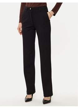 Guess Spodnie materiałowe W5RB30 KCMU2 Czarny Regular Fit ze sklepu MODIVO w kategorii Spodnie damskie - zdjęcie 181187152