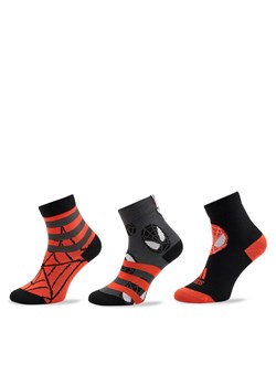 adidas Zestaw 3 par wysokich skarpet dziecięcych HZ2915 Szary ze sklepu MODIVO w kategorii Skarpetki dziecięce - zdjęcie 181187414