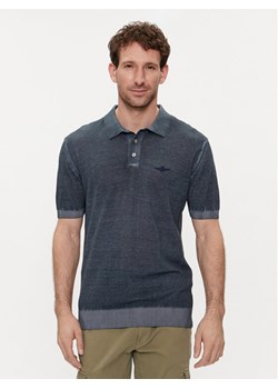 Aeronautica Militare Polo 241MA1495L496 Granatowy Regular Fit ze sklepu MODIVO w kategorii T-shirty męskie - zdjęcie 181187462