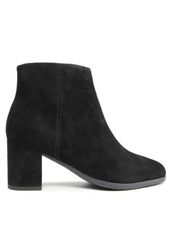Clarks Botki Freva55 Zip 261747594 Czarny ze sklepu MODIVO w kategorii Botki - zdjęcie 181187583