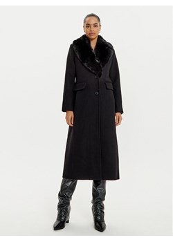 MICHAEL Michael Kors Płaszcz wełniany 77B6781M12 Czarny Regular Fit ze sklepu MODIVO w kategorii Płaszcze damskie - zdjęcie 181187722