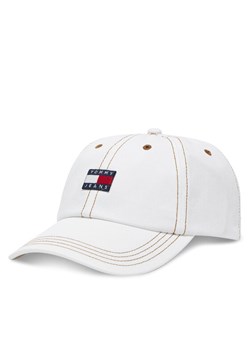 Tommy Hilfiger Czapka z daszkiem Heritage AW0AW17572 Écru ze sklepu MODIVO w kategorii Czapki z daszkiem damskie - zdjęcie 181187800