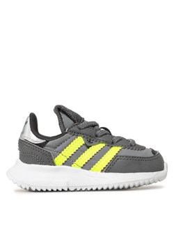 adidas Sneakersy Retropy F2 El I GZ0856 Szary ze sklepu MODIVO w kategorii Buciki niemowlęce - zdjęcie 181187873