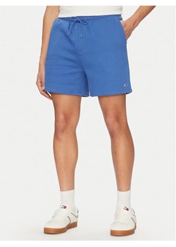 Tommy Jeans Szorty sportowe Flag Beach DM0DM21931 Niebieski Regular Fit ze sklepu MODIVO w kategorii Spodenki męskie - zdjęcie 181187921