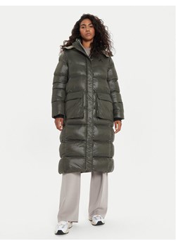 Whistler Kurtka zimowa Lakewood W Long Puffer W243266 Zielony Regular Fit ze sklepu MODIVO w kategorii Kurtki damskie - zdjęcie 181188024