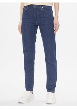 Calvin Klein Jeansy Mid Rise Slim - Mid Blue K20K206780 Niebieski Slim Fit ze sklepu MODIVO w kategorii Jeansy damskie - zdjęcie 181188131
