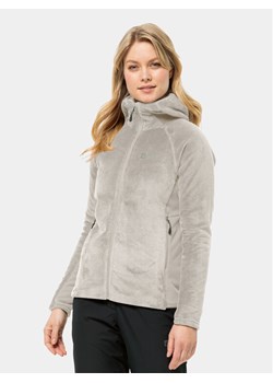 Jack Wolfskin Polar Rotwand Hooded Fz 1710742 Szary Regular Fit - id: 0000303336257 - marki Jack Wolfskin - 181188183 Jack Wolfskin Polar Rotwand Hooded Fz 1710742 Szary Regular Fit ze sklepu MODIVO w kategorii Bluzy damskie - zdjęcie 181188183