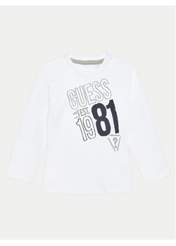 Guess Bluzka N4BI18 I3Z14 Biały Regular Fit ze sklepu MODIVO w kategorii Bluzki dziewczęce - zdjęcie 181188264