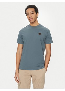 Napapijri T-Shirt S-Badge NP0A4I3N Niebieski Regular Fit ze sklepu MODIVO w kategorii T-shirty męskie - zdjęcie 181188283