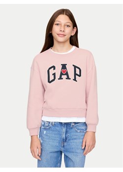 Gap Bluza 628718-00 Różowy Regular Fit - id: 0000304985812 - marki Gap - 181188414 Gap Bluza 628718-00 Różowy Regular Fit ze sklepu MODIVO w kategorii Bluzy dziewczęce - zdjęcie 181188414