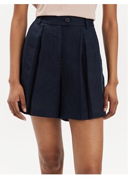 Sisley Szorty materiałowe 4AGHL9013 Granatowy Regular Fit ze sklepu MODIVO w kategorii Szorty - zdjęcie 181188510