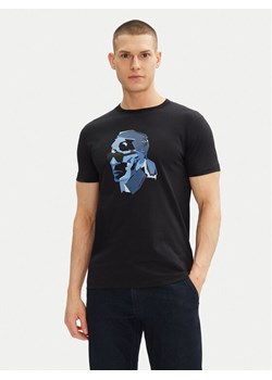 KARL LAGERFELD T-Shirt 755065 552241 Granatowy Regular Fit - id: 0000305124883 - marki Karl Lagerfeld - 181188602 KARL LAGERFELD T-Shirt 755065 552241 Granatowy Regular Fit ze sklepu MODIVO w kategorii T-shirty męskie - zdjęcie 181188602