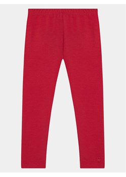 United Colors Of Benetton Legginsy 3MT1GF01L Różowy Slim Fit ze sklepu MODIVO w kategorii Spodnie dziewczęce - zdjęcie 181188640