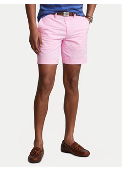 Polo Ralph Lauren Szorty materiałowe 710799213010 Różowy Slim Fit ze sklepu MODIVO w kategorii Spodenki męskie - zdjęcie 181188800