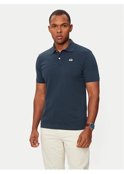 La Martina Polo BPMP01 PK031 Granatowy Regular Fit ze sklepu MODIVO w kategorii T-shirty męskie - zdjęcie 181188974