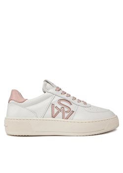 Stuart Weitzman Sneakersy Crtsde Lgo Snr SH305 Biały ze sklepu MODIVO w kategorii Buty sportowe damskie - zdjęcie 181189054