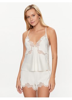 Hunkemöller Koszulka piżamowa Sophia 202333 Biały Feminine Fit ze sklepu MODIVO w kategorii Piżamy damskie - zdjęcie 181189114