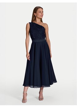 Swing Sukienka koktajlowa 5AI01500 Granatowy Regular Fit ze sklepu MODIVO w kategorii Sukienki - zdjęcie 181189182
