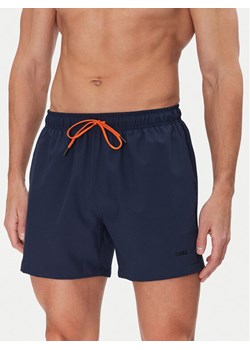BOSS Szorty kąpielowe Tio 50491601 Granatowy Regular Fit ze sklepu MODIVO w kategorii Kąpielówki - zdjęcie 181189202