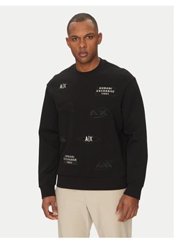 Armani Exchange Bluza XM000479 AF10818 UC001 Czarny Regular Fit ze sklepu MODIVO w kategorii Bluzy męskie - zdjęcie 181189214