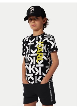Karl Lagerfeld Kids Szorty sportowe Z30025 S Czarny Regular Fit ze sklepu MODIVO w kategorii Spodenki chłopięce - zdjęcie 181189220