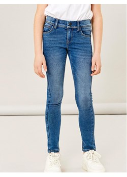 NAME IT Jeansy 13210232 Niebieski Skinny Fit ze sklepu MODIVO w kategorii Spodnie dziewczęce - zdjęcie 181189552
