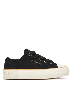 Tommy Hilfiger Trampki T3A9-33733-0890999 Czarny ze sklepu MODIVO w kategorii Trampki dziecięce - zdjęcie 181189593