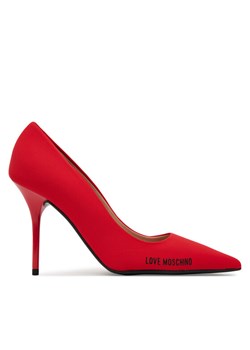 LOVE MOSCHINO Szpilki JA10089G1MIM0500 Czerwony ze sklepu MODIVO w kategorii Czółenka - zdjęcie 181189623