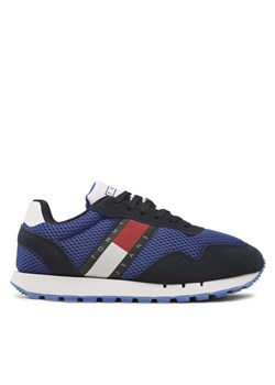 Tommy Jeans Sneakersy Retro Runner Mesh EM0EM01172 Granatowy ze sklepu MODIVO w kategorii Buty sportowe męskie - zdjęcie 181189643