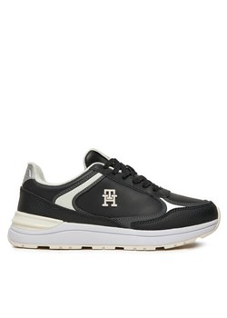 Tommy Hilfiger Sneakersy Casual Fashion Runner FW0FW08325 Czarny ze sklepu MODIVO w kategorii Buty sportowe damskie - zdjęcie 181189650