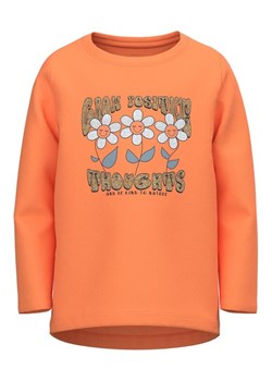 NAME IT Bluzka 13218914 Pomarańczowy Regular Fit ze sklepu MODIVO w kategorii Bluzki dziewczęce - zdjęcie 181189751